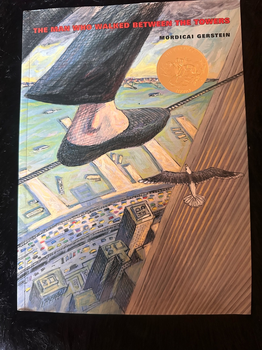The Man who walked between the towers by Mordecai Gerstein
